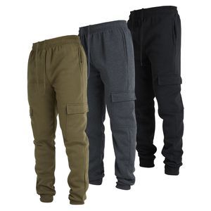 NEW Ultra Performance 3 Pack Mens Sweatpants, Fleece Cargo Joggers for Men with
